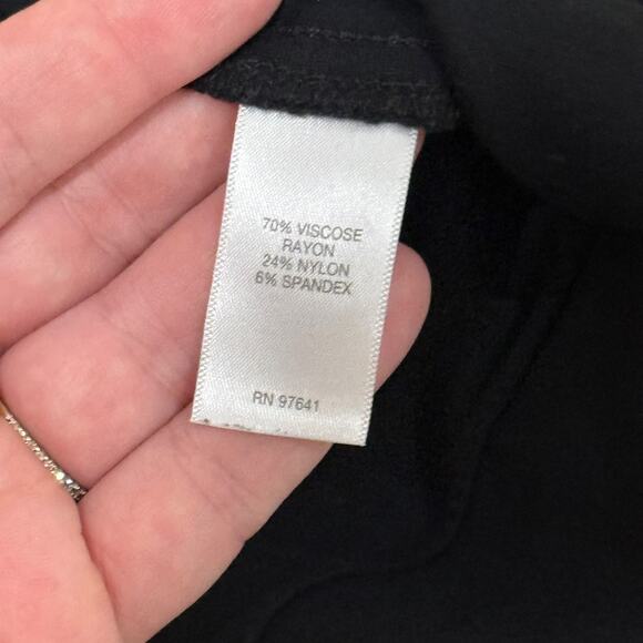 J. Jill Ponte Leggings Career Pants Womens Size M Stretch Pull On Front Seam 2/2 - Picture 4 of 9